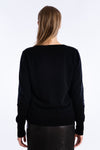 V-Neck Fitted Cashmere Sweater