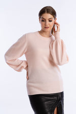 Belle Sleeve Cashmere Sweater