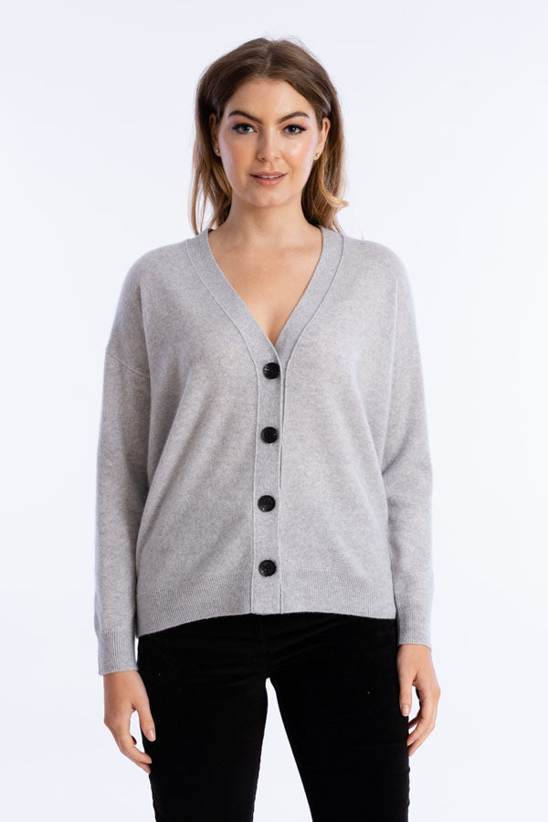 Relaxed Cashmere Cardigan 1