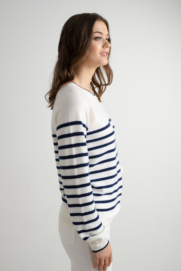 Breton Striped Cashmere Sweater